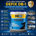 Chất Chống Thấm Bitumen Tầng Hầm & Móng Đàn Hồi Tốt DEFIX DB-1