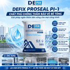 Chất Phủ Chống Thấm Bê Tông Cao Cấp DEFIX PI-1