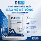 Chất Phủ Chống Thấm Bê Tông Cao Cấp DEFIX PI-1