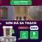 Sơn Hiệu Ứng Đá Sa Thạch DS1000 – Hiệu Ứng Độc Đáo, Bền Đẹp