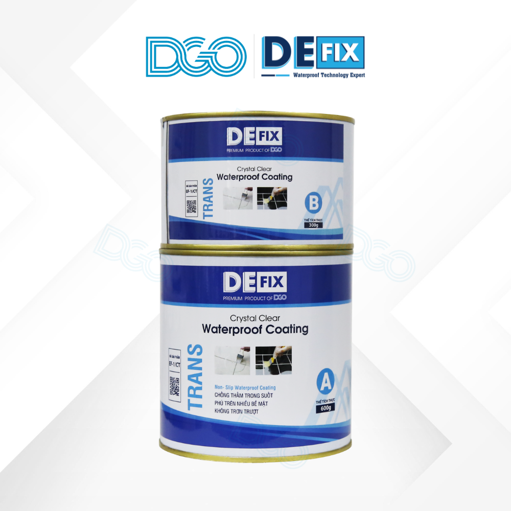 DEFIX TRANS EF-1/CT Chống thấm bóng pha lê trong nhà