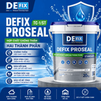 Hợp Chất Chống Thấm Cho Sân Thượng, Nhà Vệ Sinh, Bê Tông DEFIX TC-1/ST