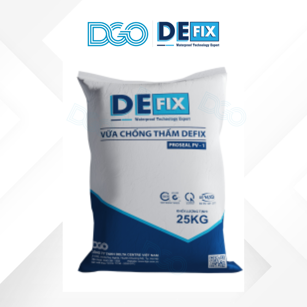 DEFIX PROSEAL PV-1 – VỮA CHỐNG THẤM CHUYÊN DỤNG