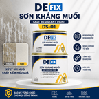 Sơn Chống Sùi Muối, Chảy Kiềm, Ngăn Hơi Ẩm cho Tường và Sàn Bê Tông DEFIX DS-01