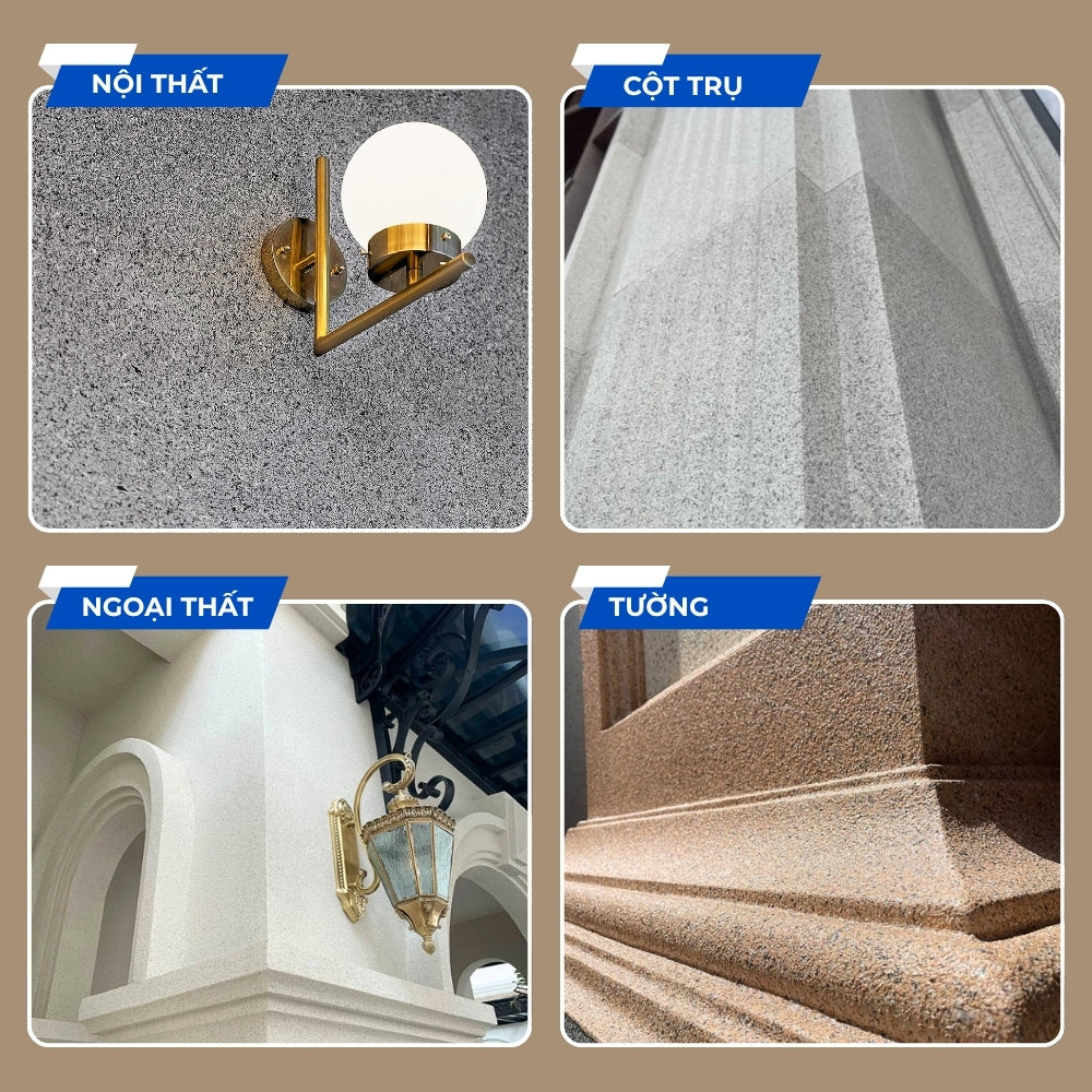 Sơn Đá Granite DG2000 – Giải Pháp Thay Thế Đá Tự Nhiên Cao Cấp